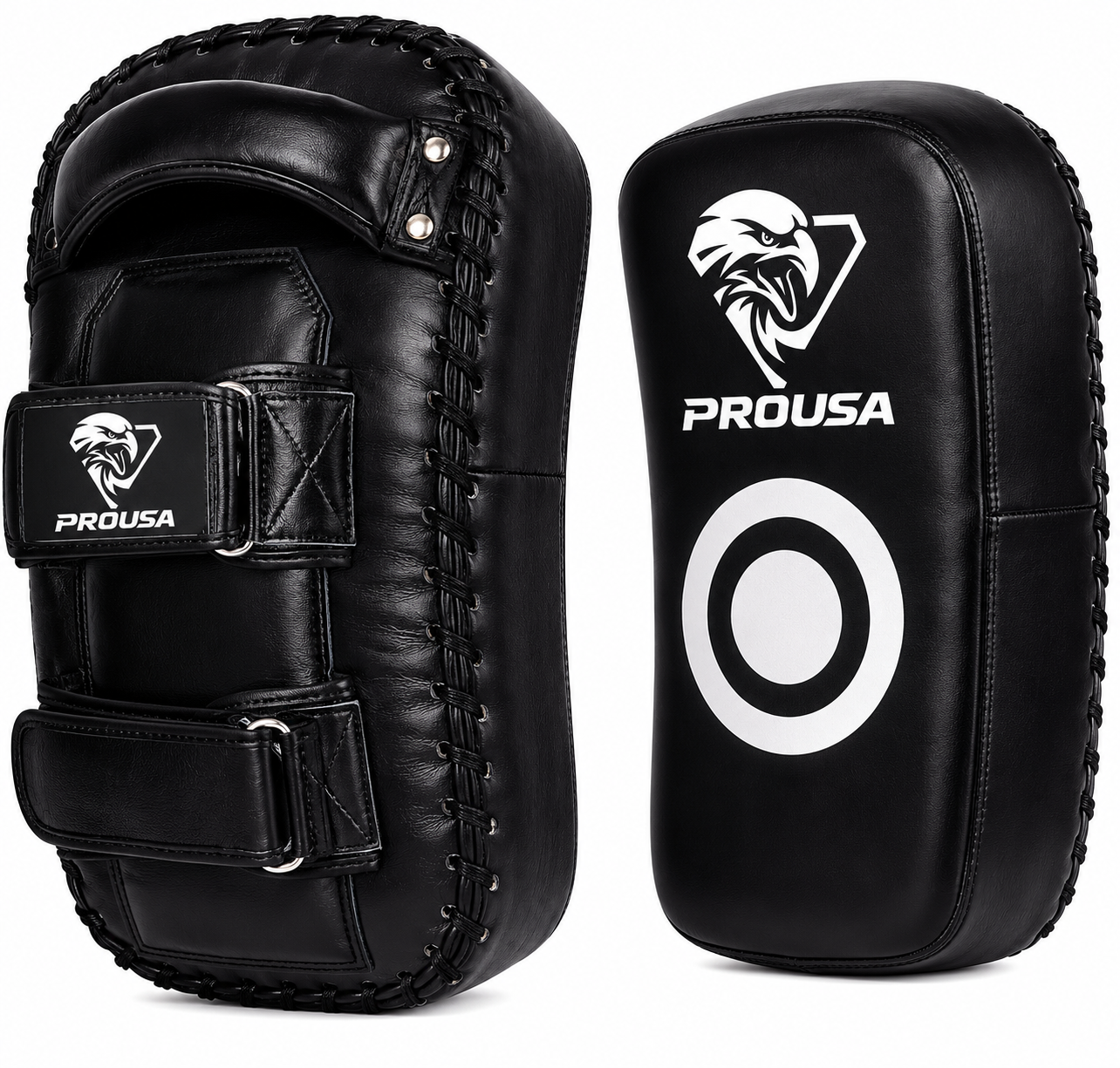 PROUSA Apex Leather Thai Kick Pad | Professional Trainer Series