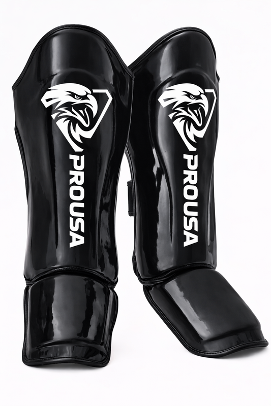 PROUSA Elite Strike Synthetic Shin Guards