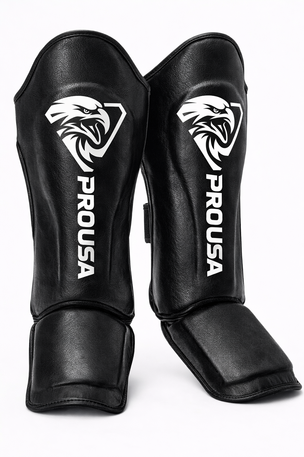 PROUSA Elite Strike Leather Shin Guards