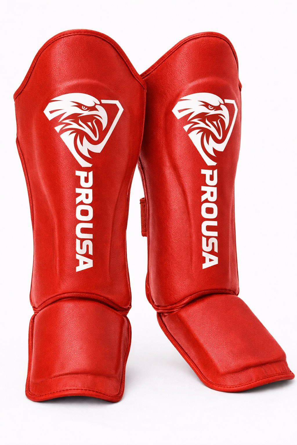PROUSA Elite Strike Leather Shin Guards