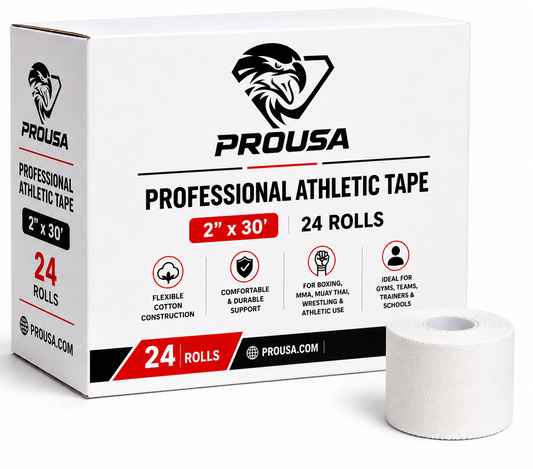 PROUSA Professional Athletic Tape –2” x 30’ | 24 Roll Box
