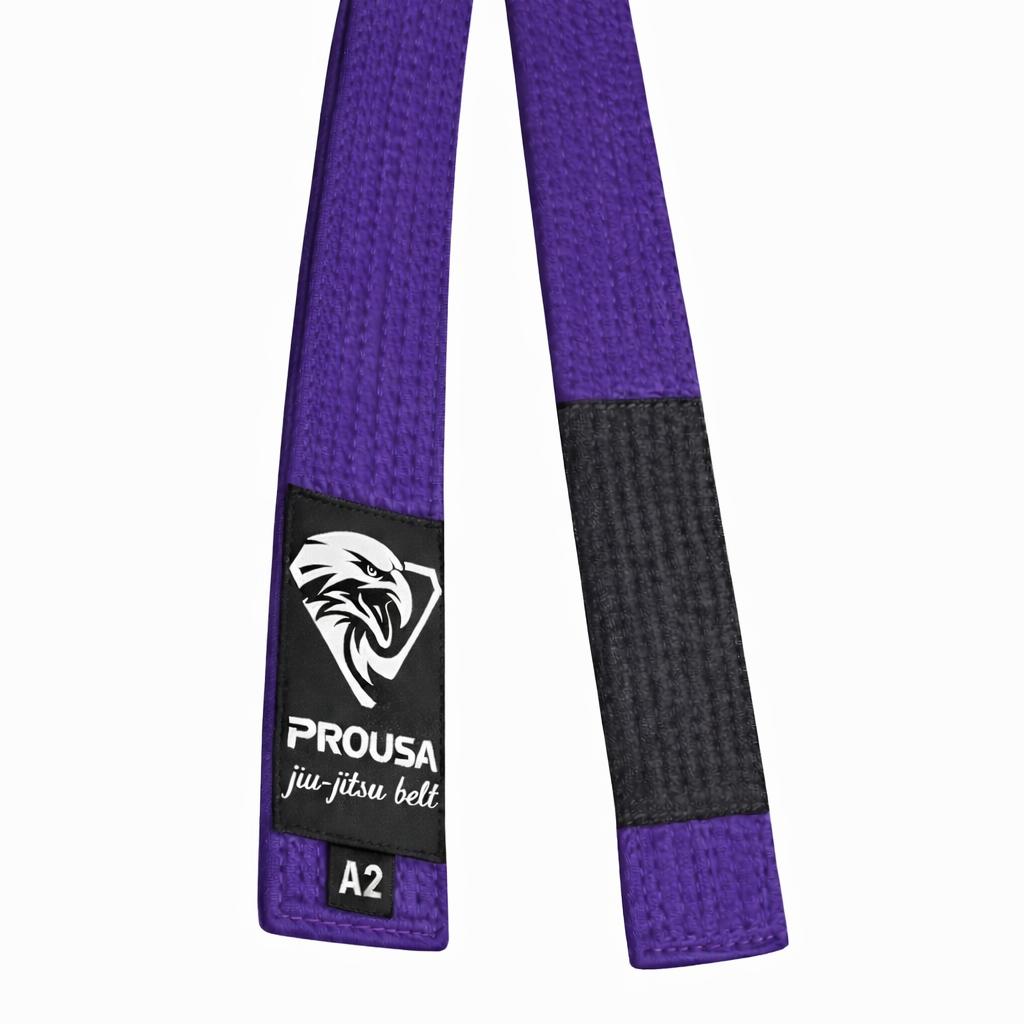 PROUSA Purple Jiu Jitsu Belt Premium Quality Durable Martial Arts Belt